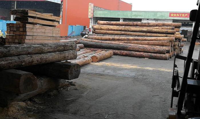 佛山木材加工厂木方木条枕木垫木定制木箱木架砧板地台板三角木楔-阿